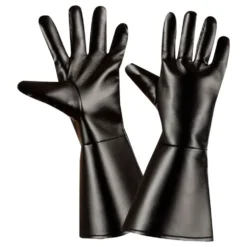 Handsker Læderlook Sorte