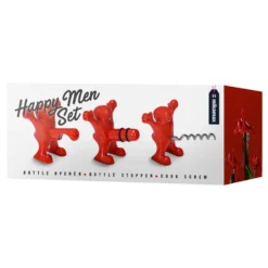 Happy Men Vin- Og øltilbehør Sæt