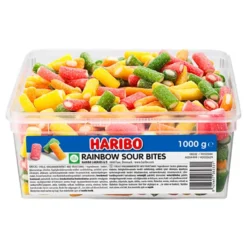 Haribo Rainbow Sour Bites Økonomipakke