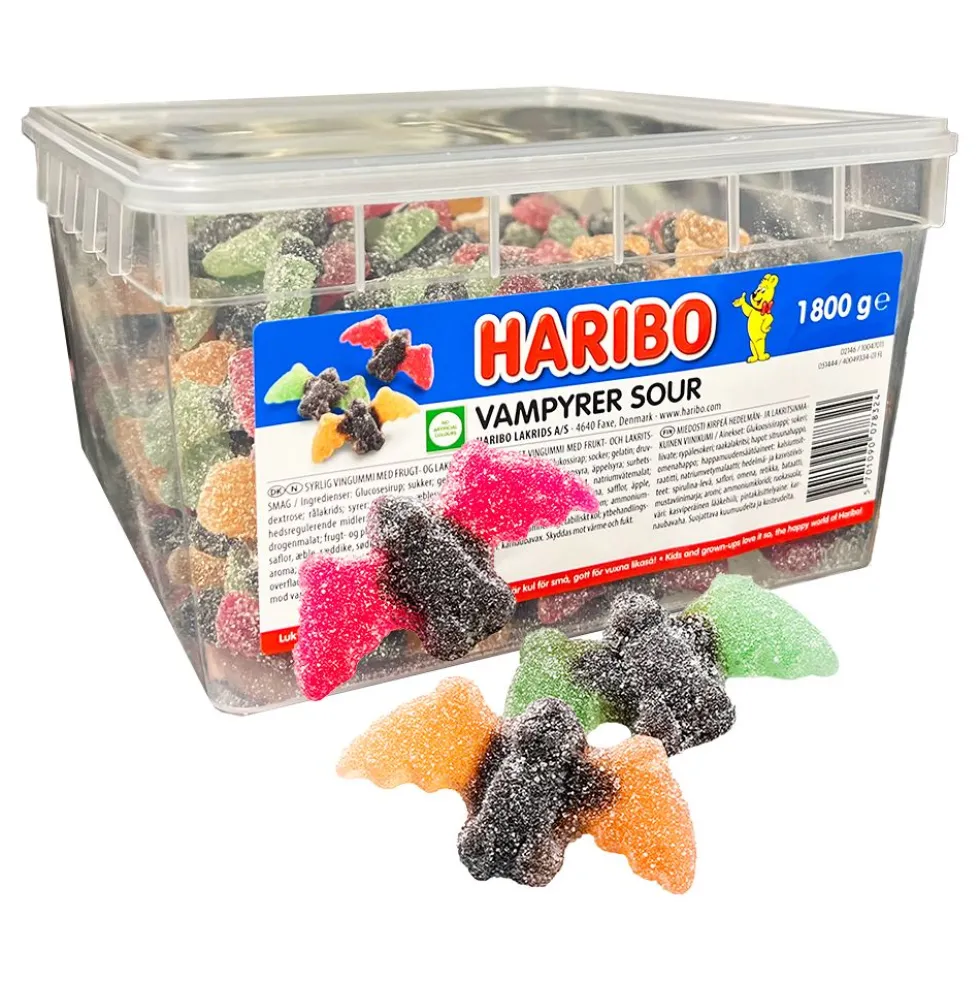 Haribo Vampyrer Sour Økonomipakke