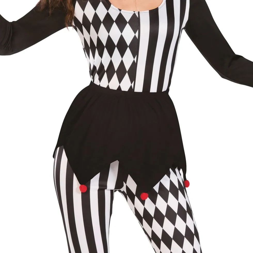 Harlequin Gøgler Kostume