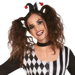 Harlequin Gøgler Kostume