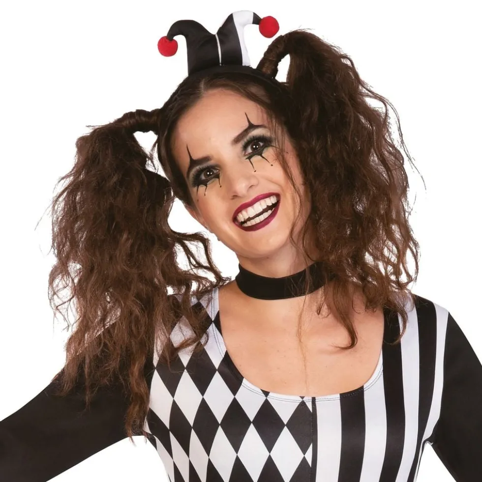 Harlequin Gøgler Kostume