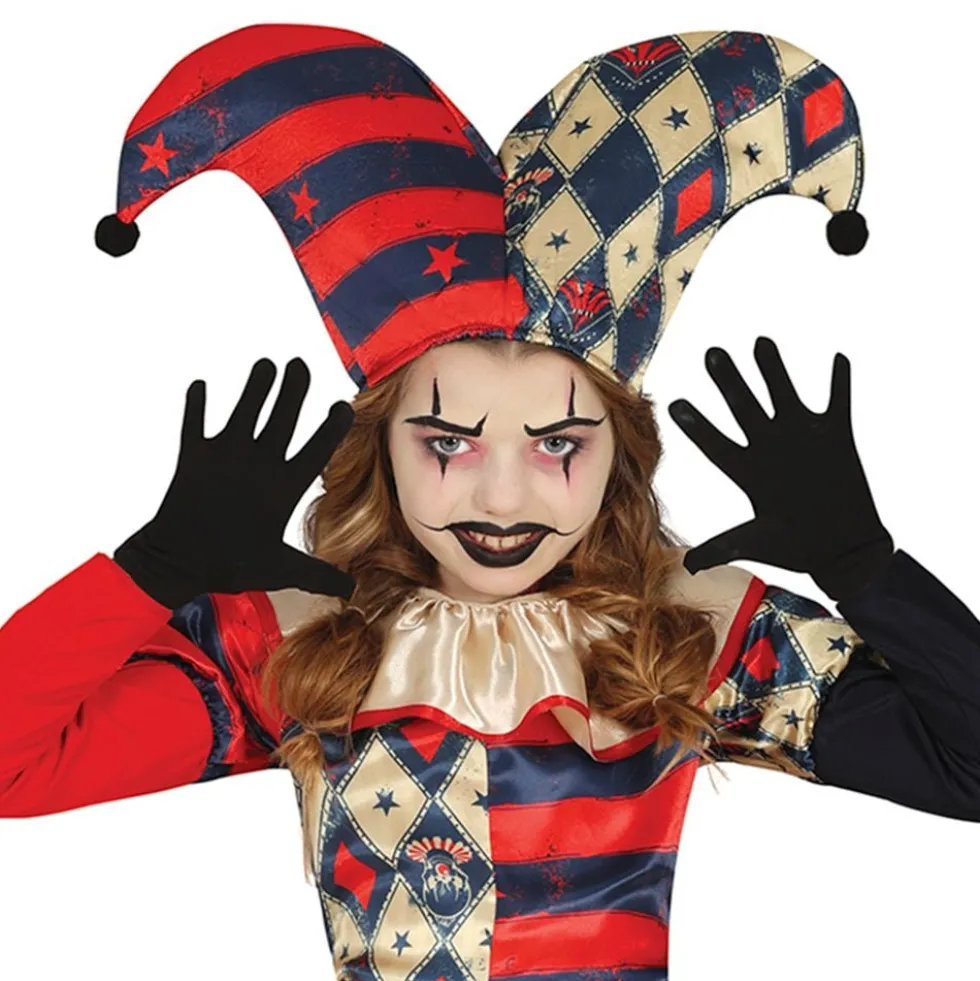 Harlequin Gyklermester Børnekostume