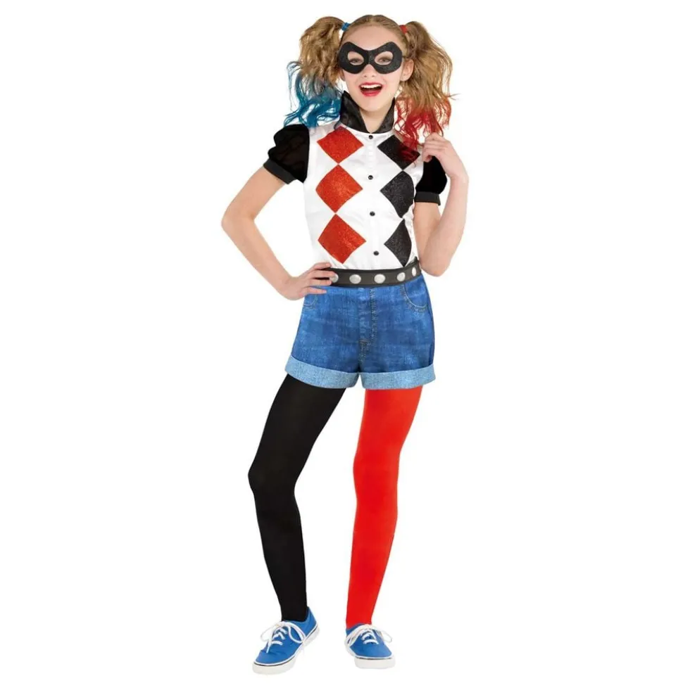 Harley Quinn Klassisk Børnekostume