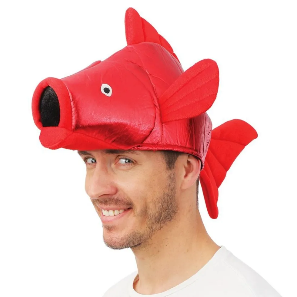 Hat Fisk Rød