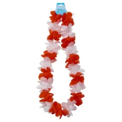 Hawaiikrans Rød/Hvid