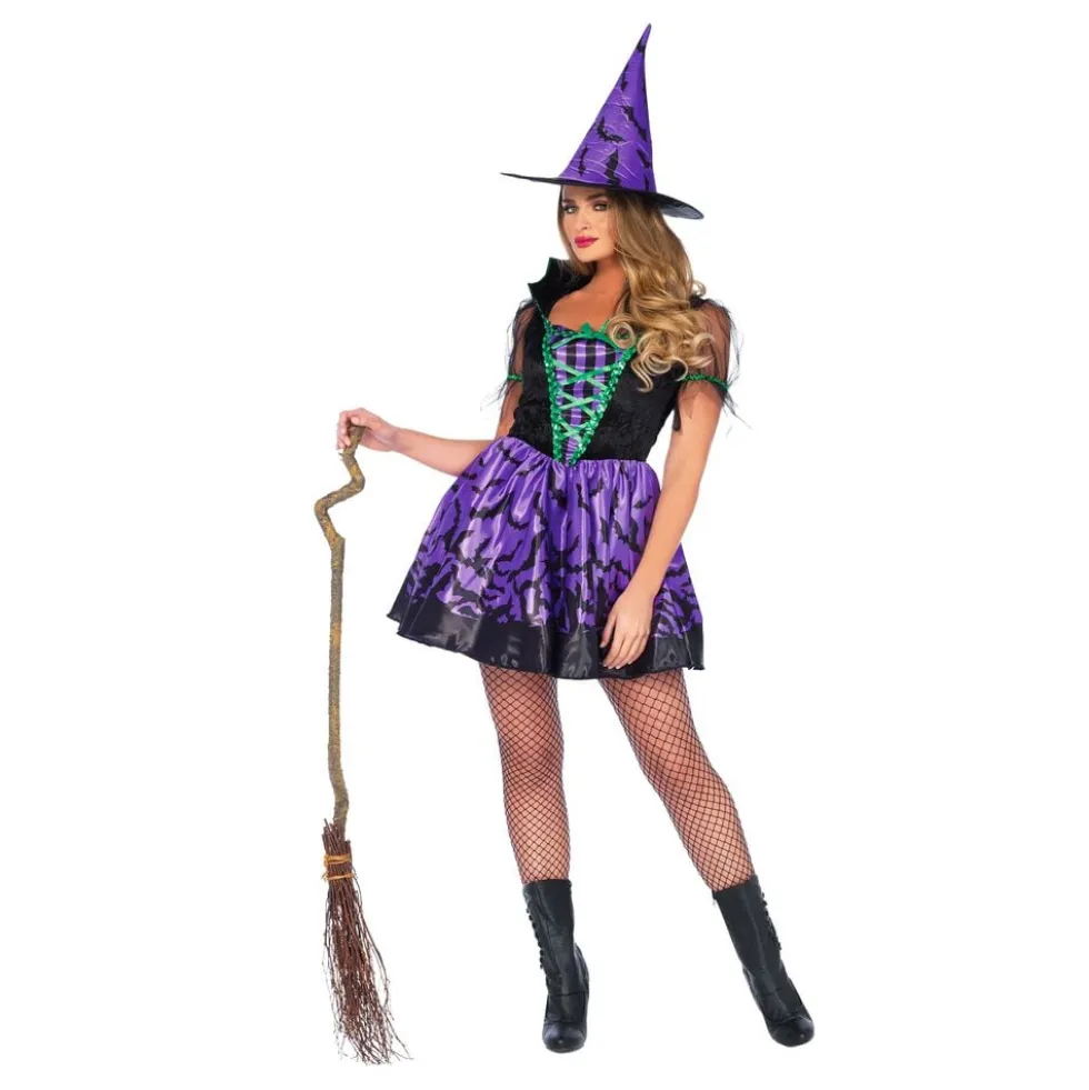 Heks Flagermus Deluxe Kostume