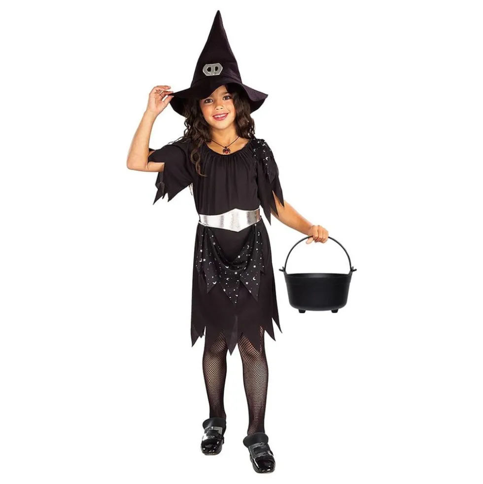 Heks Glitter Børnekostume