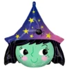 Heks Halloween Folieballon