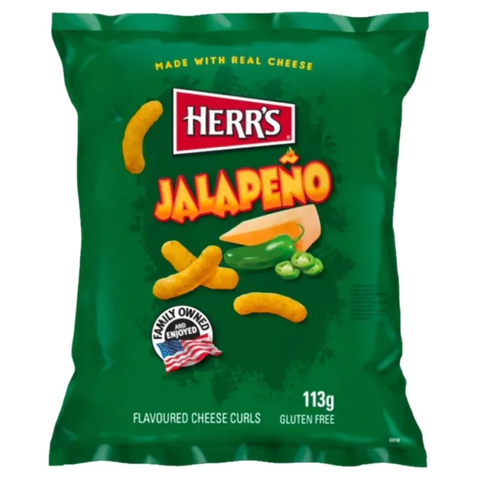 Herr's Jalapeño Cheese Curls