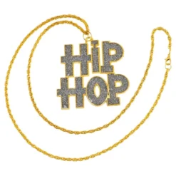 Hip Hop Halskæde Guld