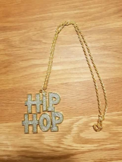 Hip Hop Halskæde Guld