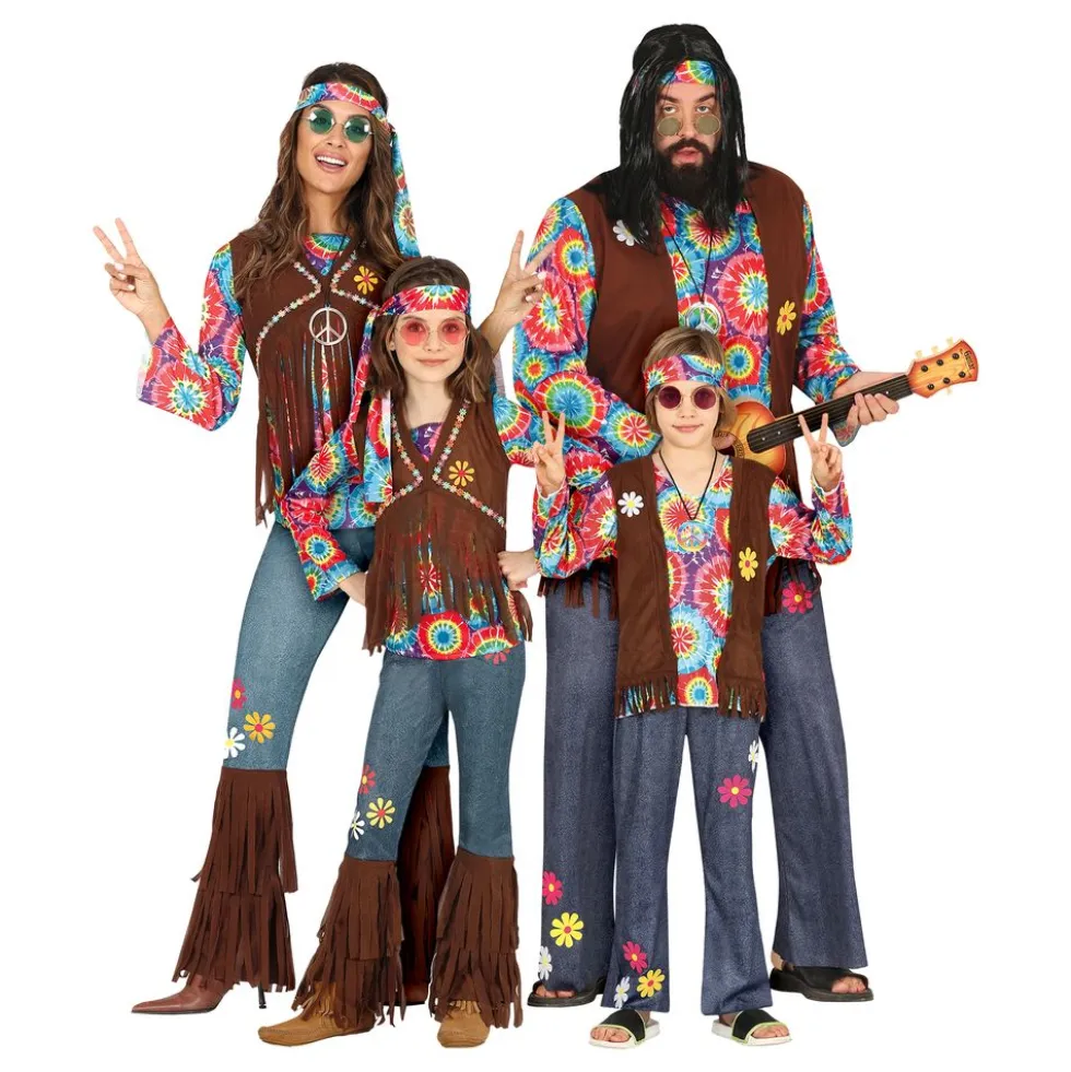 Hippie Børnekostume