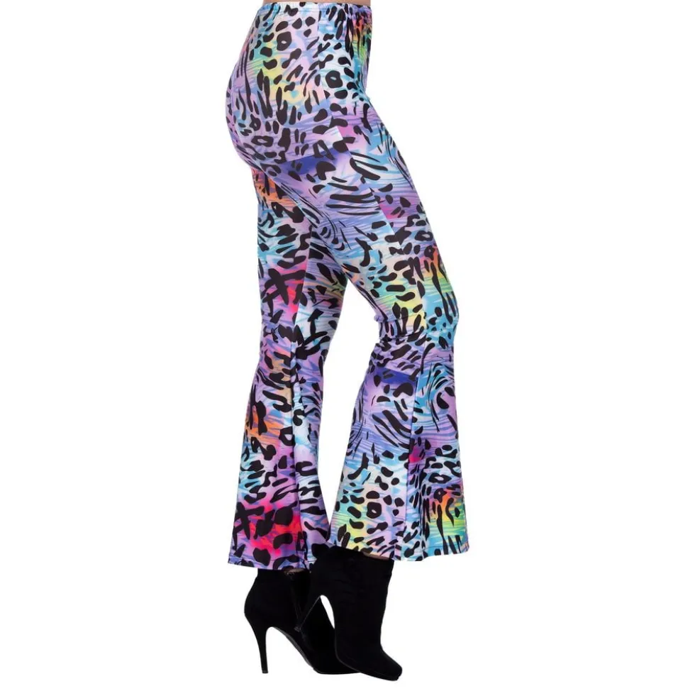 Hippie Bukser Leopard Flerfarvede
