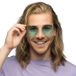 Hippieglasögon Stora Grønne