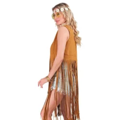 Hippie Vest med Frynser
