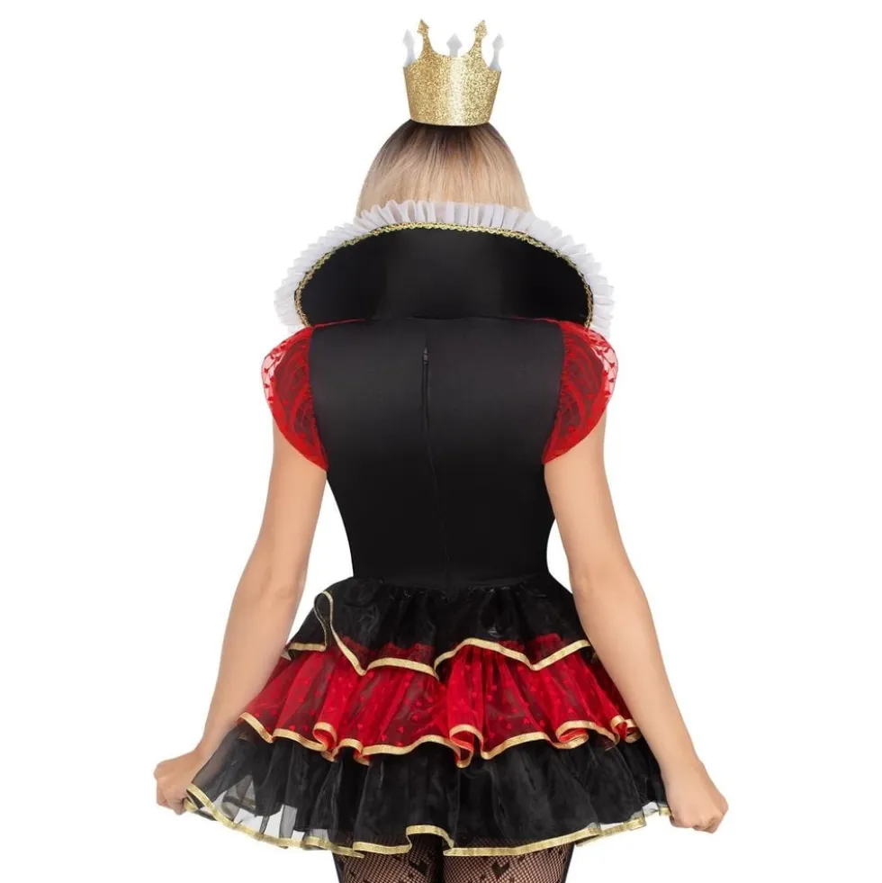 Hjerter Dame Deluxe Kostume
