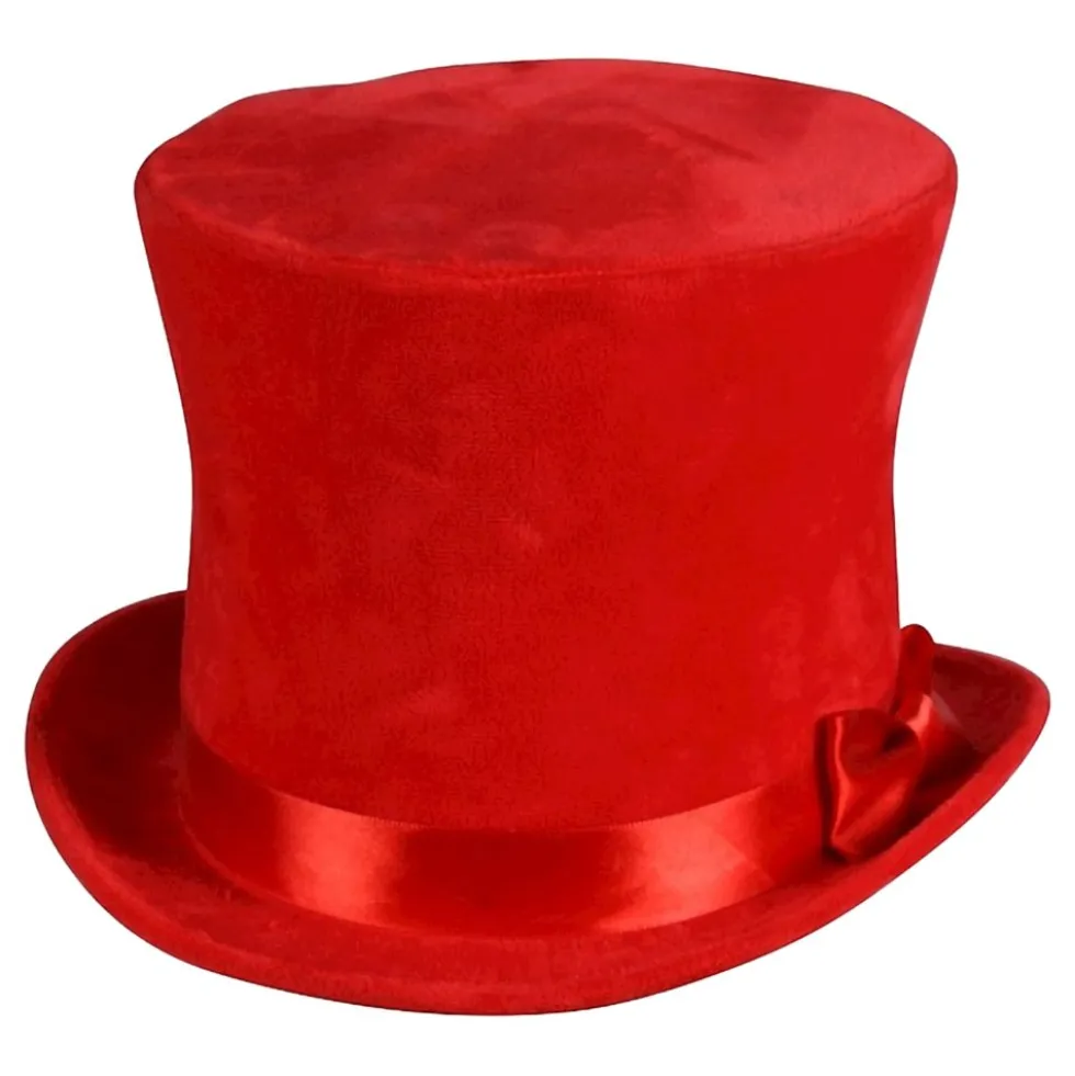 Høj hat Rød Flair Deluxe