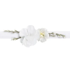 Håndledskorsage Hvide Blomster