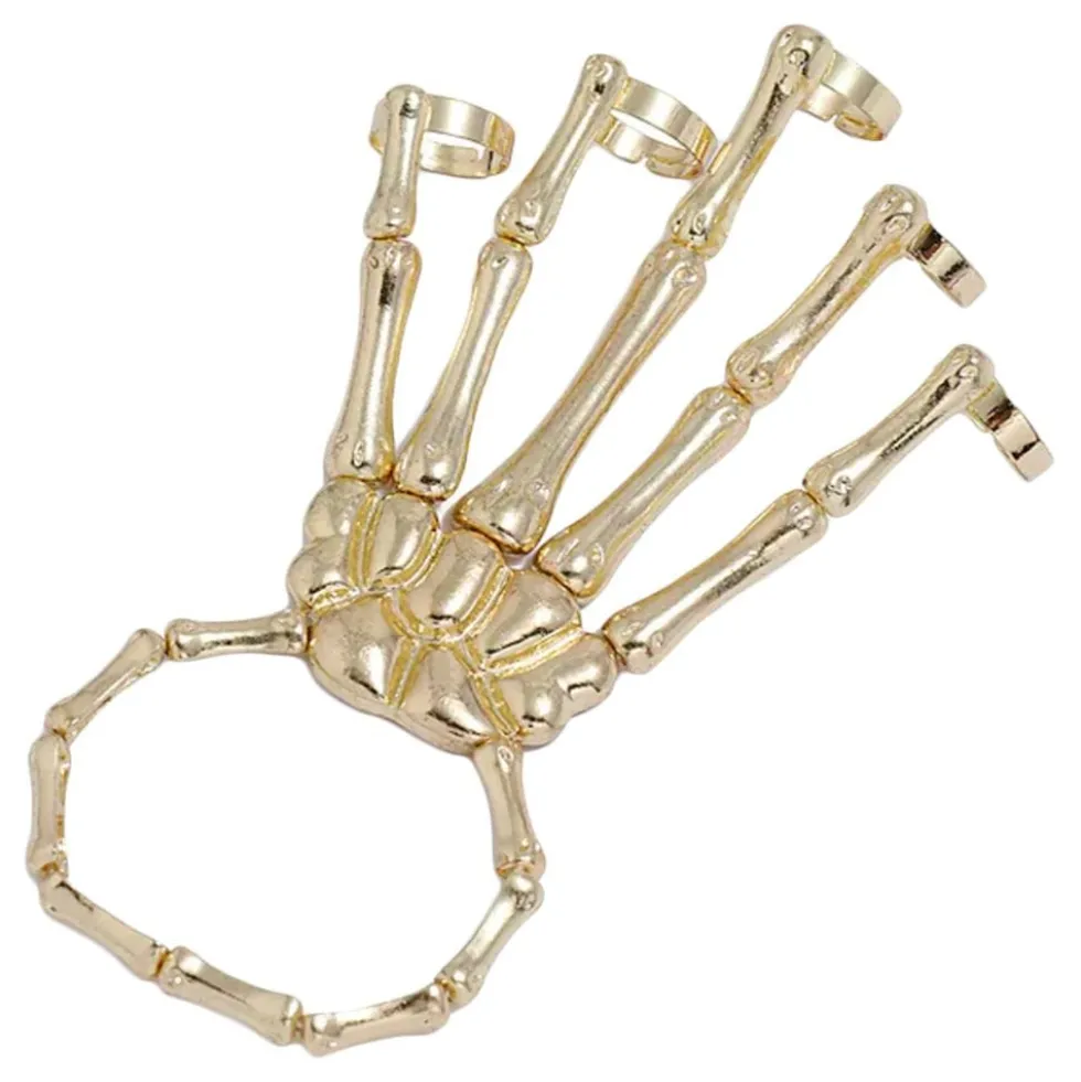 Håndsmykke Skelet Guld