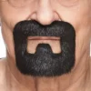 Håndværker Moustache Sort