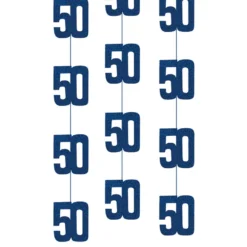 Hængende Dekorationer 50 Blå