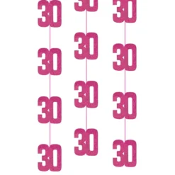 Hængende Dekorationer 30 Lyserød