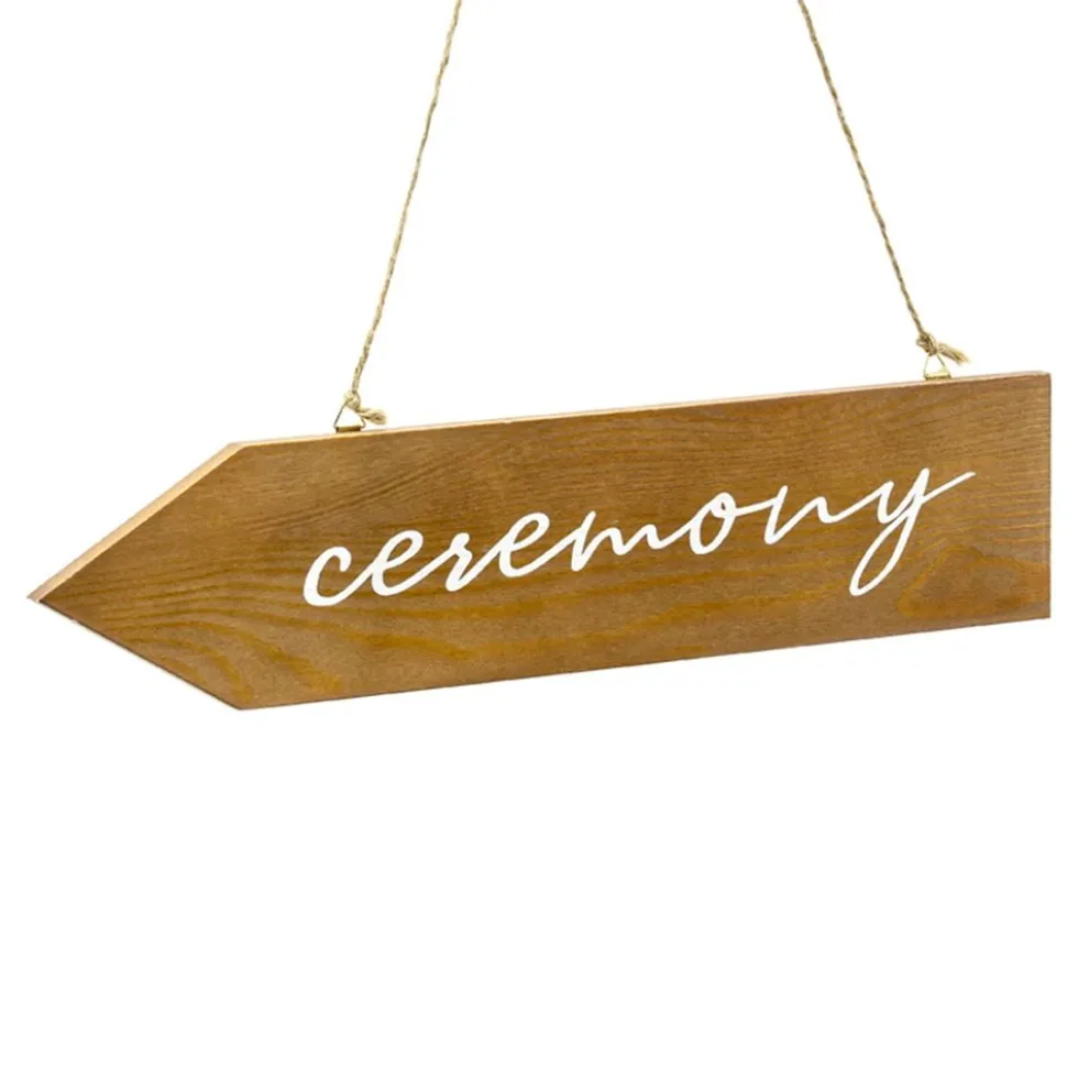Hængende Skilt Ceremoni
