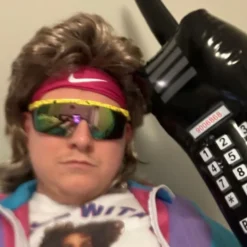 Hockeyhår 80'er Paryk