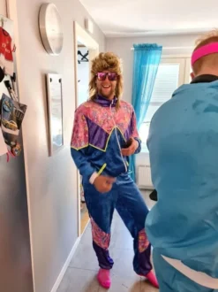 Hockeyhår 80'er Paryk
