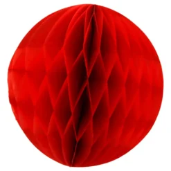 Honeycomb Rød Hængende Dekoration