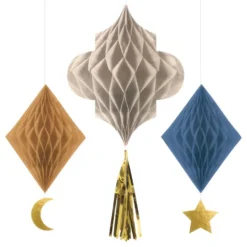 Honeycombs Eid Mubarak Hængende Dekoration