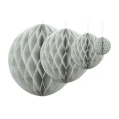 Honeycombs Grå Hængende Dekoration