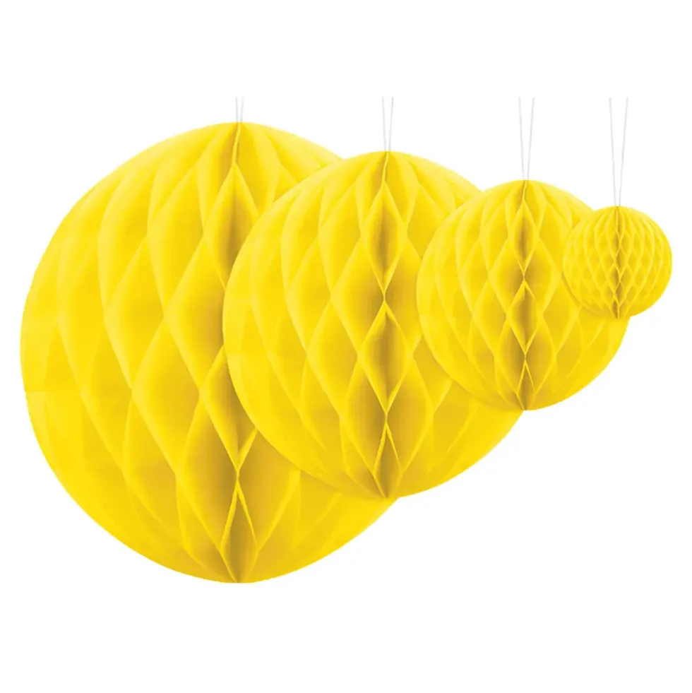 Honeycombs Gul Hængende Dekoration