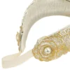 Horn med strass guld
