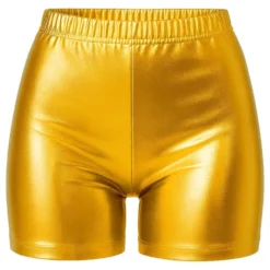 Hotpants Guld Metallic