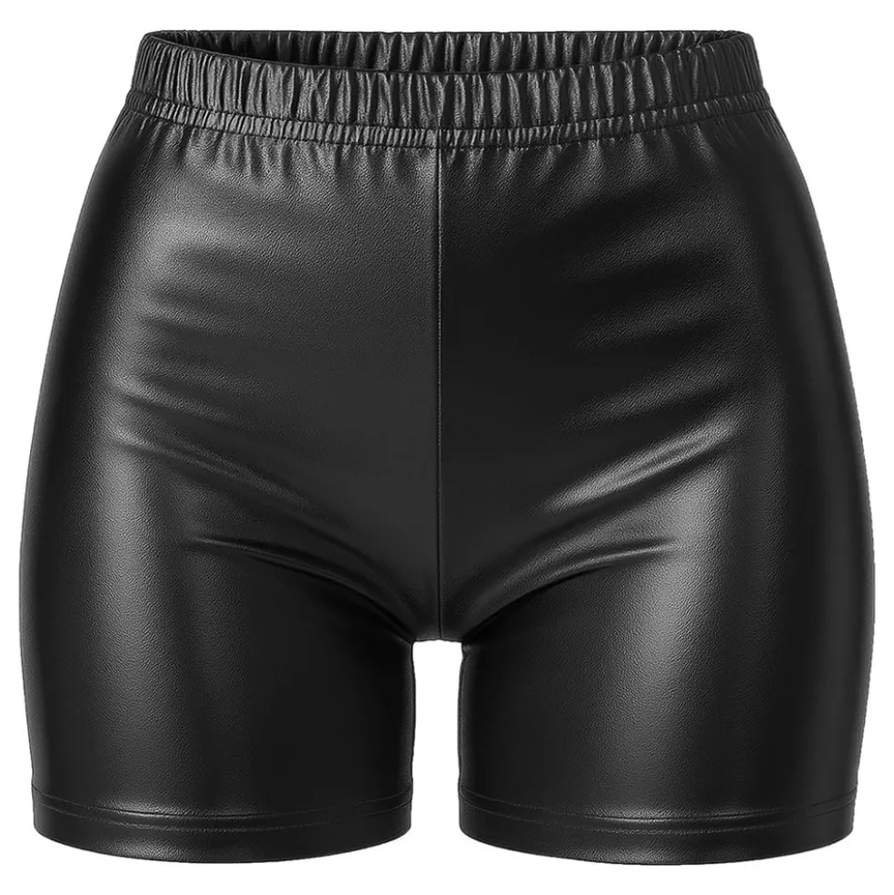 Hotpants Sort Metallic