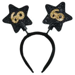Hårbøjle 60 Birthday Star
