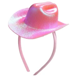 Hårbøjle Cowboyhat Lyserød