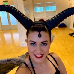 Hårbøjle Den Onde Fe Sorte Horn
