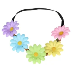 Hårbånd Blomster Pastel