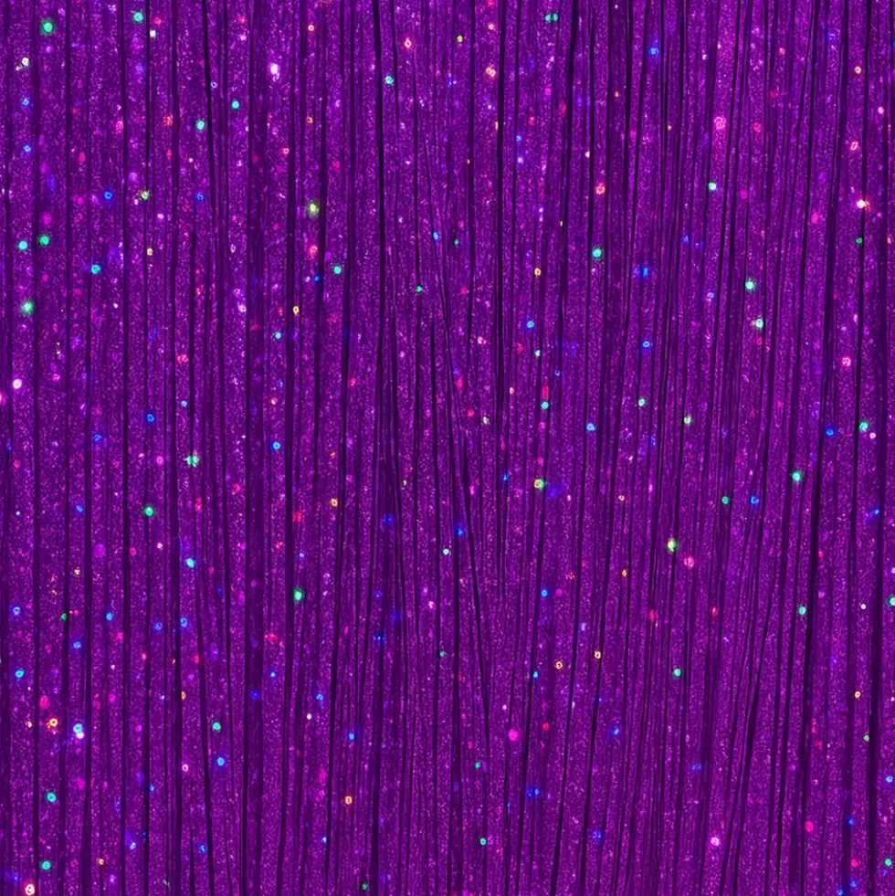Hårforlængelse Glitter Lilla