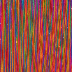 Hårforlængelse Glitter Multi