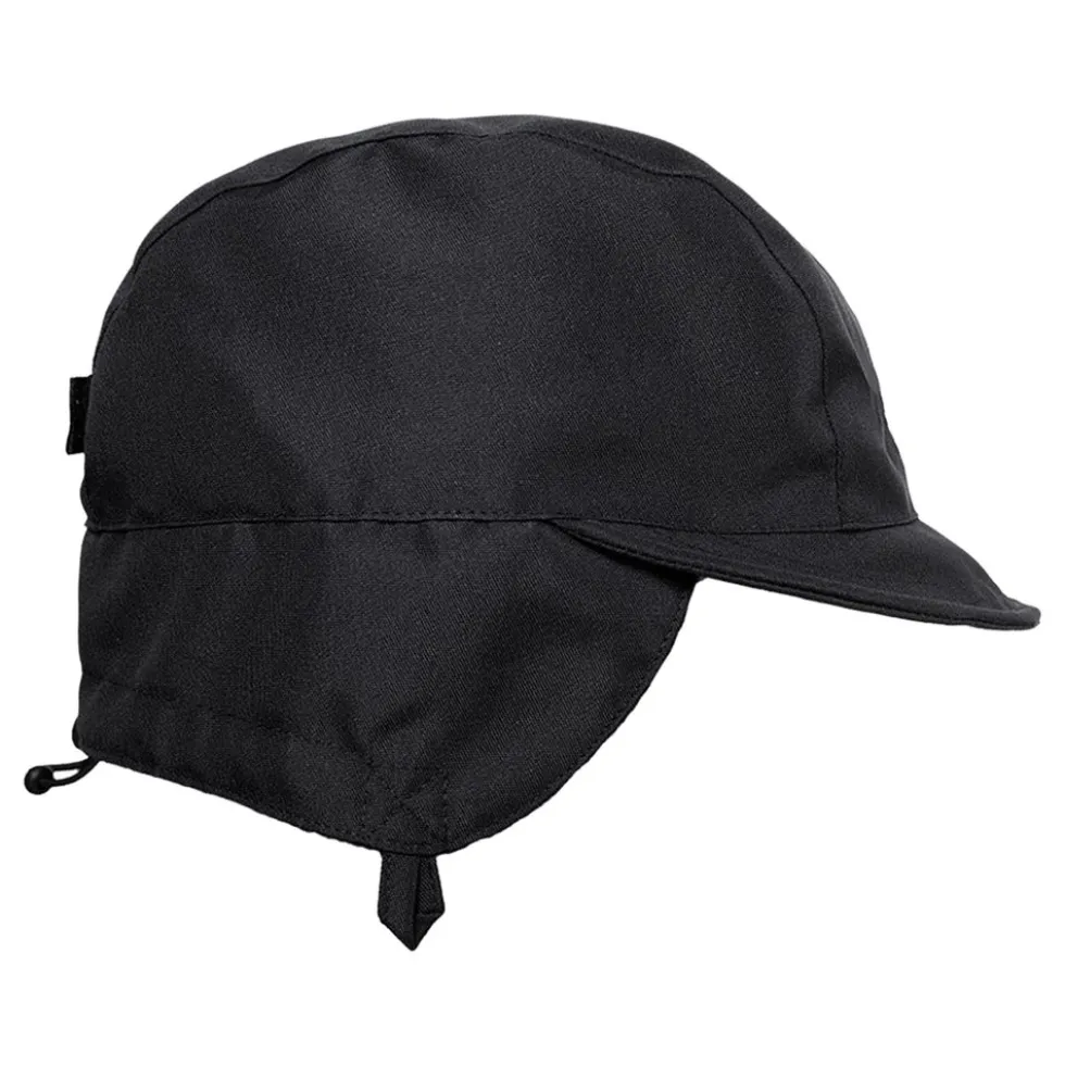 Hue med Øreklapper Sort