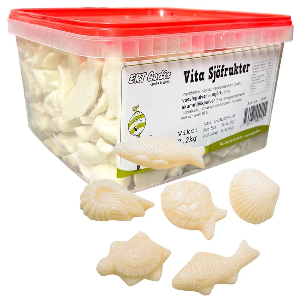 Hvide Chokoladehavdyr Økonomipakke