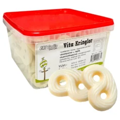 Hvide Chokoladekringler Økonomipakke
