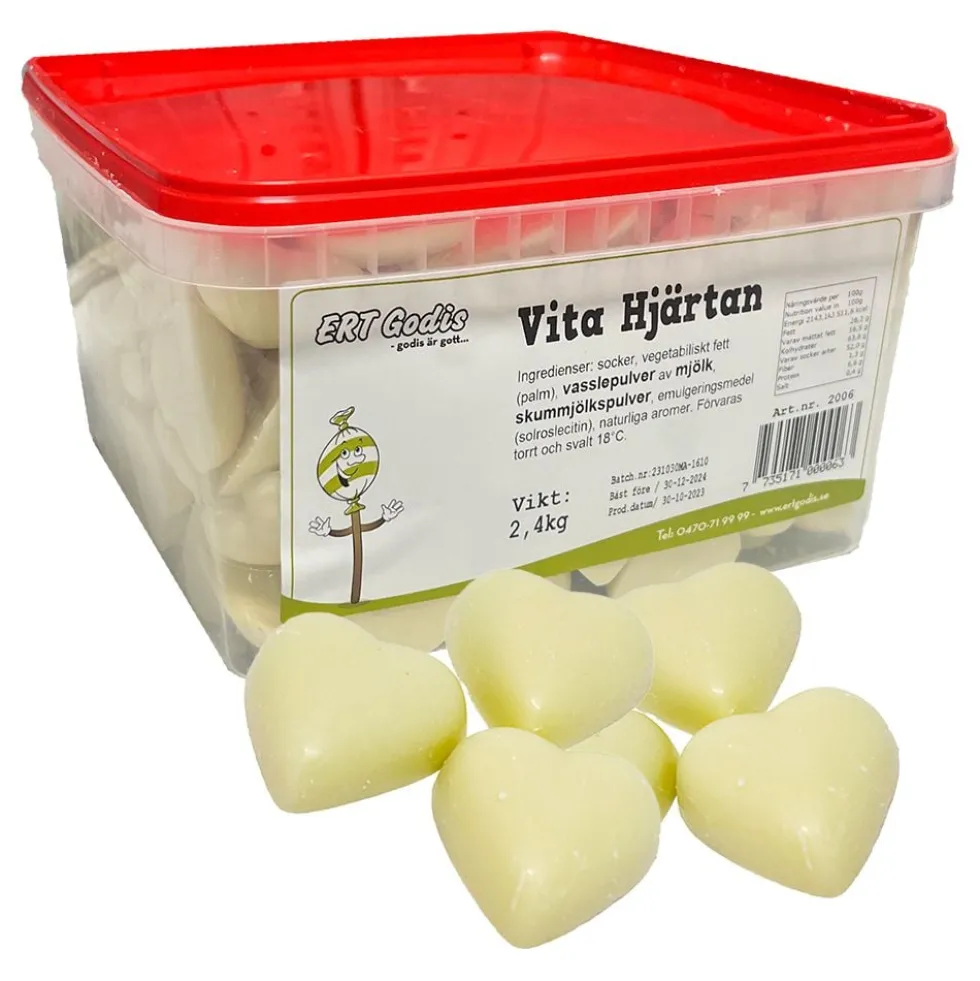 Hvide Hjerter Storpak