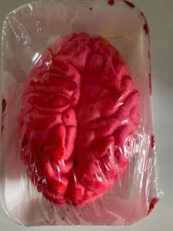 Indpakket Blodig Hjerne