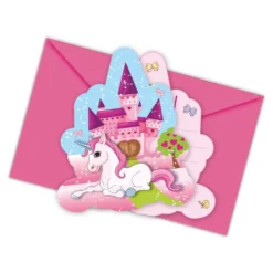 Invitationskort Unicorn